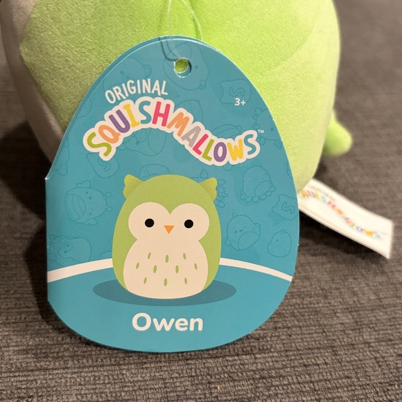 NWT! 5” Owen the Owl Squishmallow squishmallows plush stuffed animals toys toy - Picture 3 of 5
